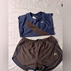 Tracksmith running set - singlet & shorts medium